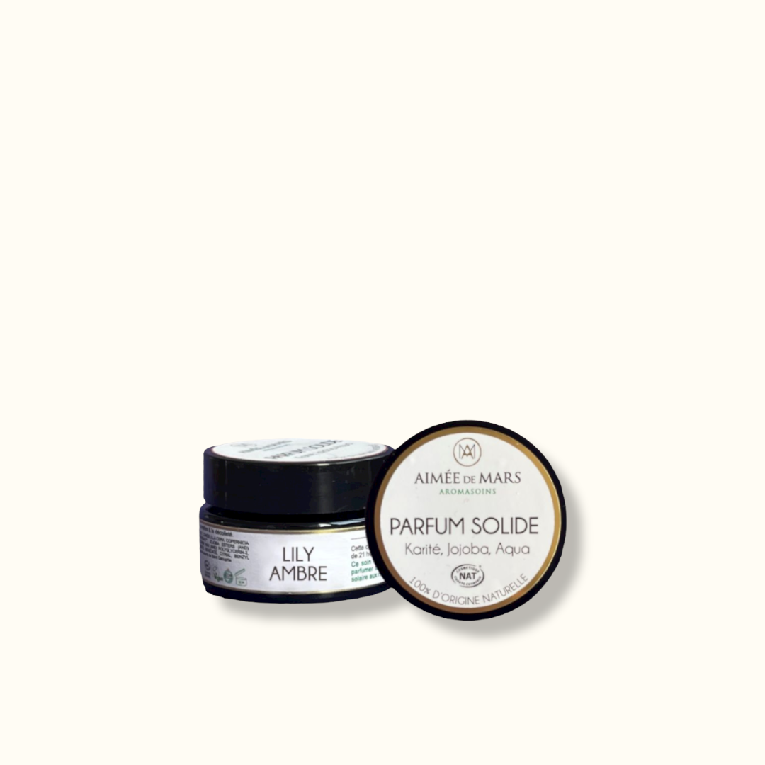 Parfum Solide Bio Lily Ambre