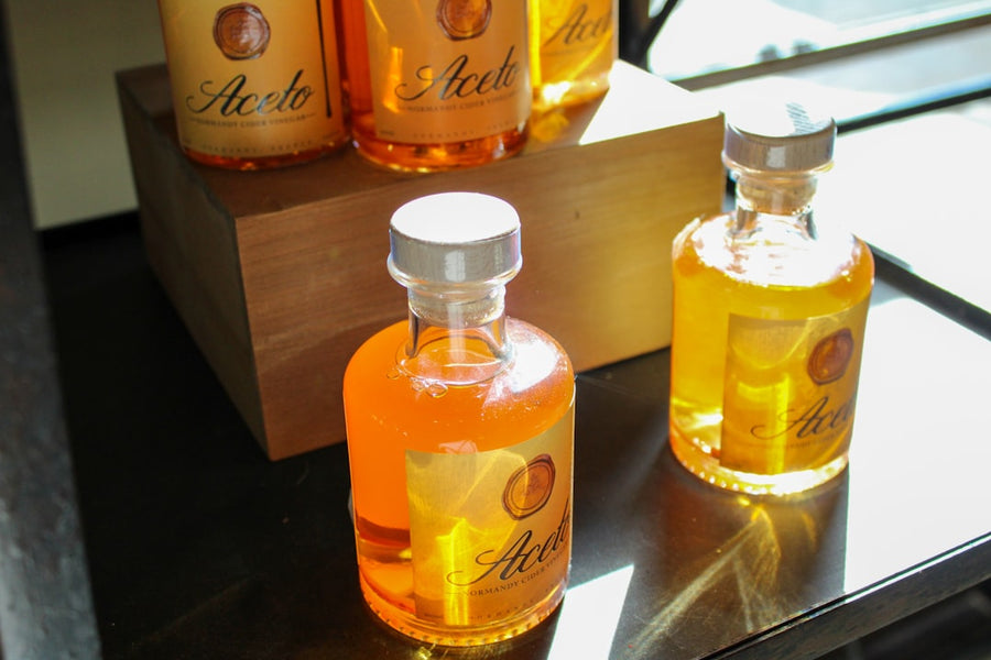 Golden hour light through warm glass — the mood of Soleil 21