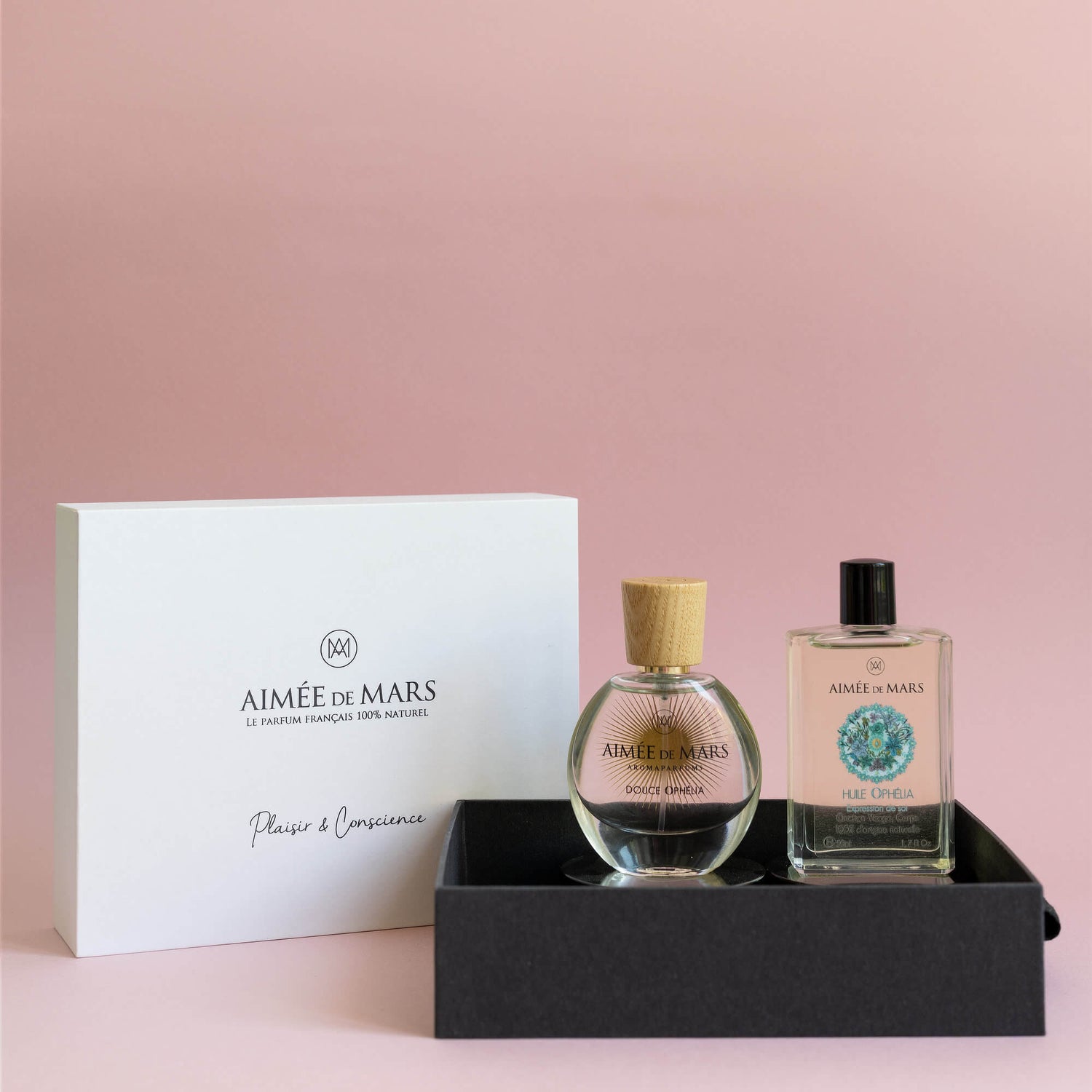 Coffret Ophélia Huile Corps et Parfum Naturel