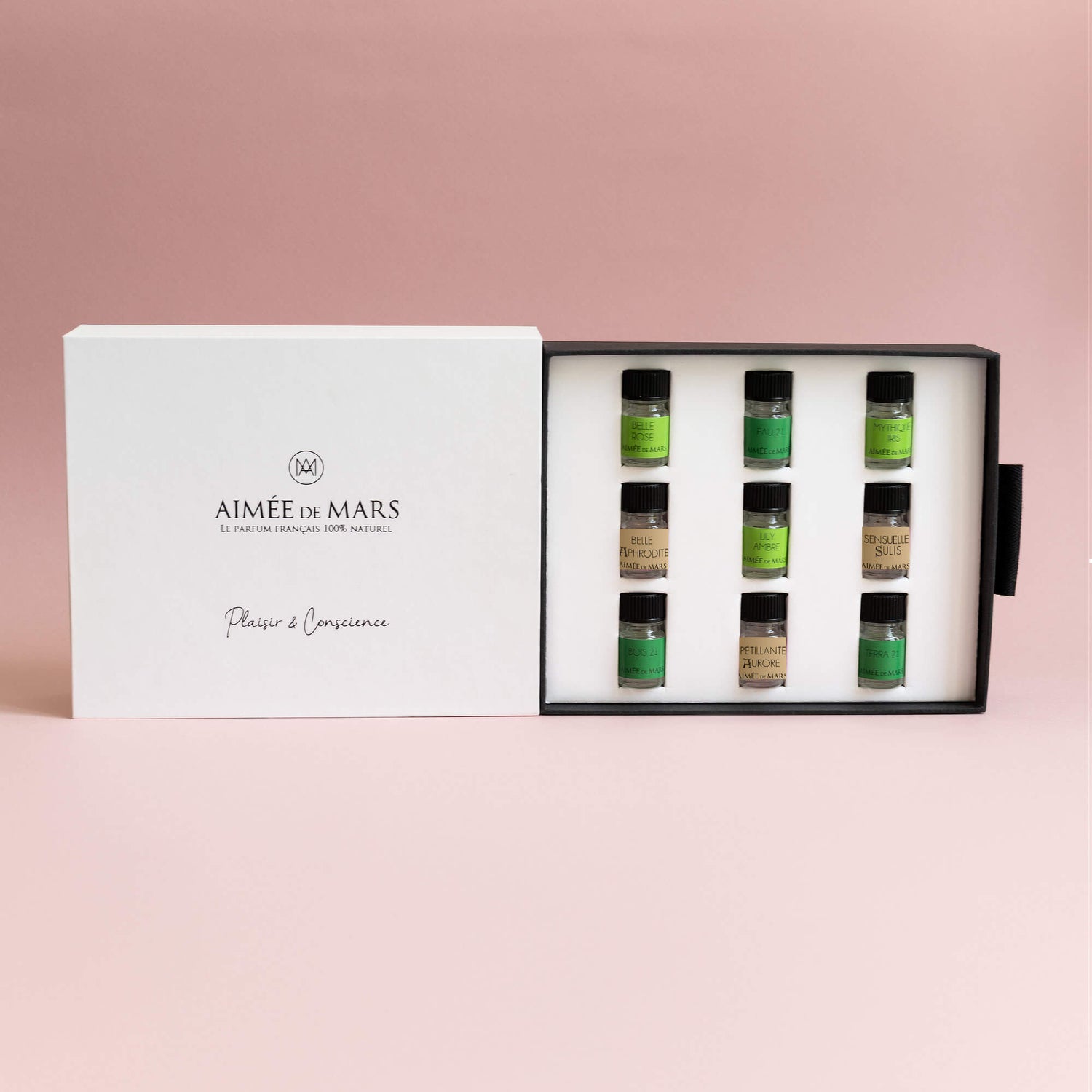 Coffret Prestige Découverte Parfums Naturels pour Femme et pour Homme