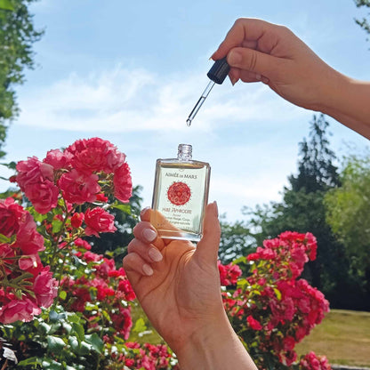 Flacon Huile Aphrodite et Pipette Compte-Gouttes